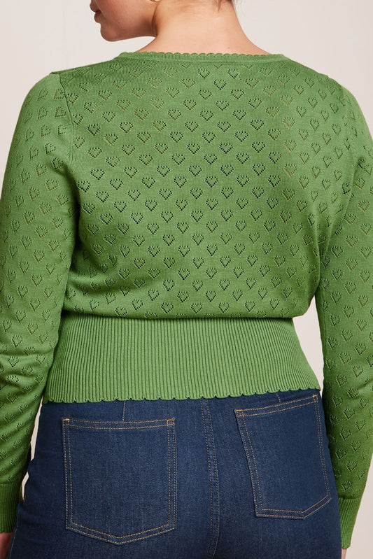 King Louie Cardi V Heart Ajour BCI