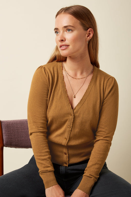 King Louie Cardi V Cocoon maple orange