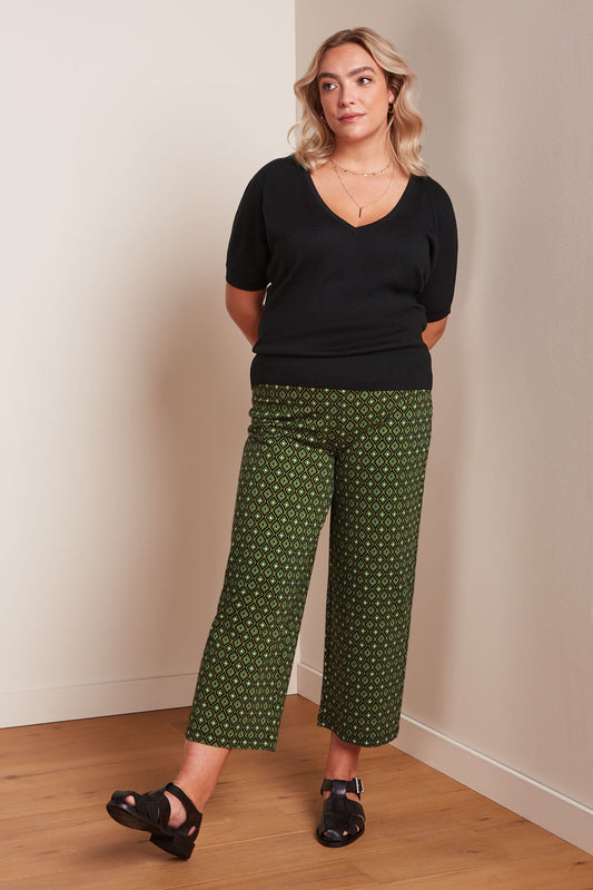 King Louie Valentina Top Club Black