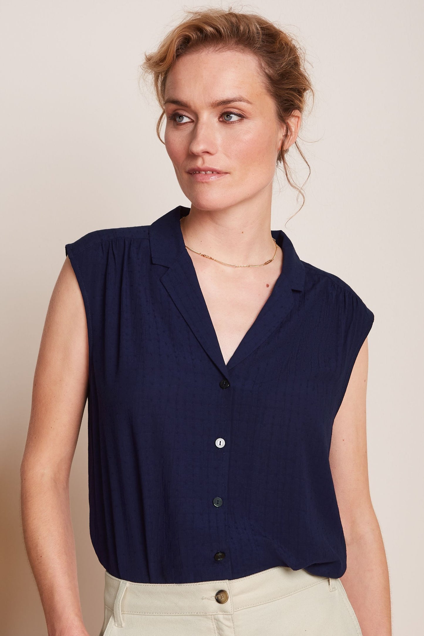King Louie July Blouse Tortoise