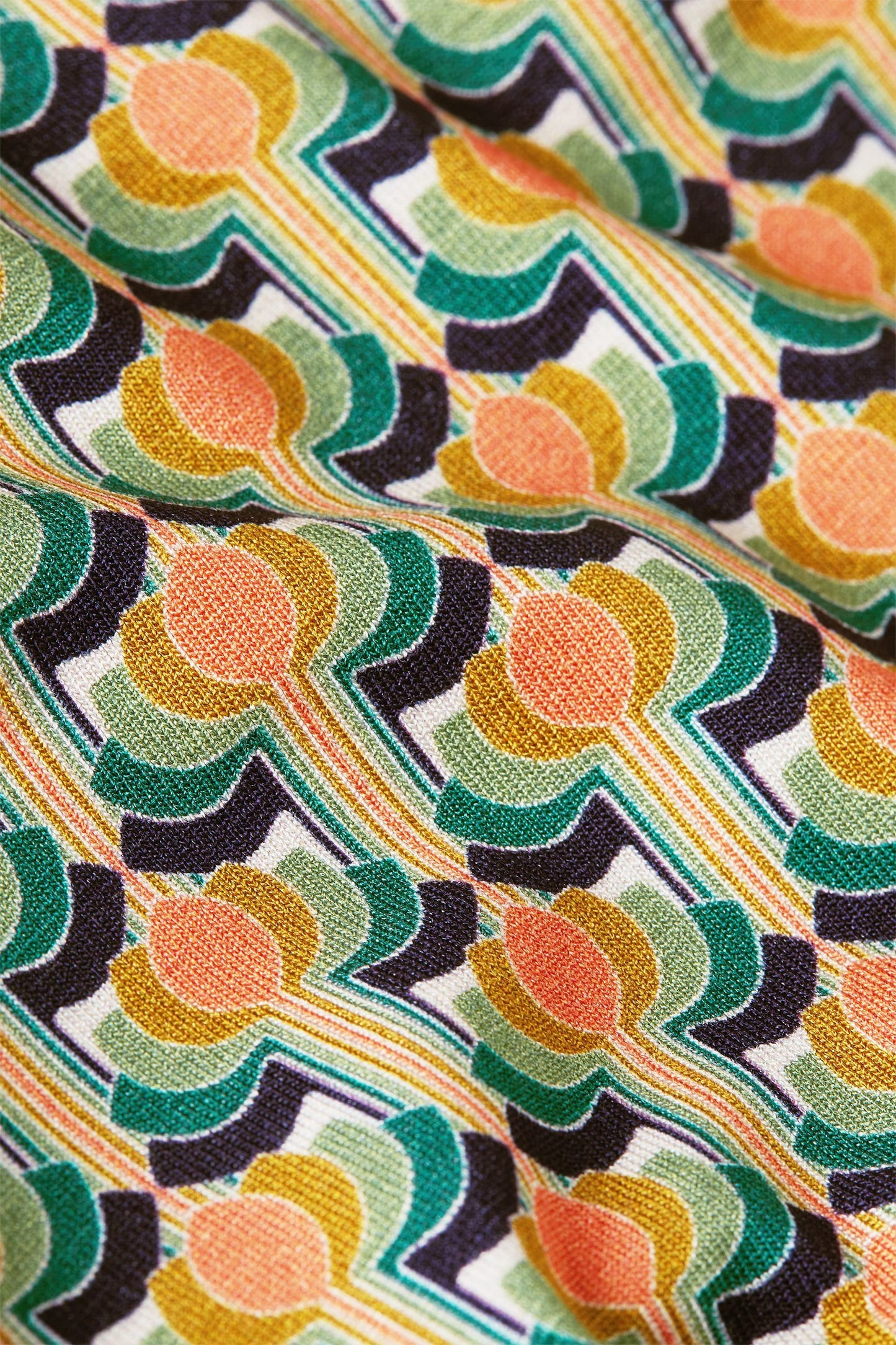 King Louie Aria Knot Top Nova Shell Orange