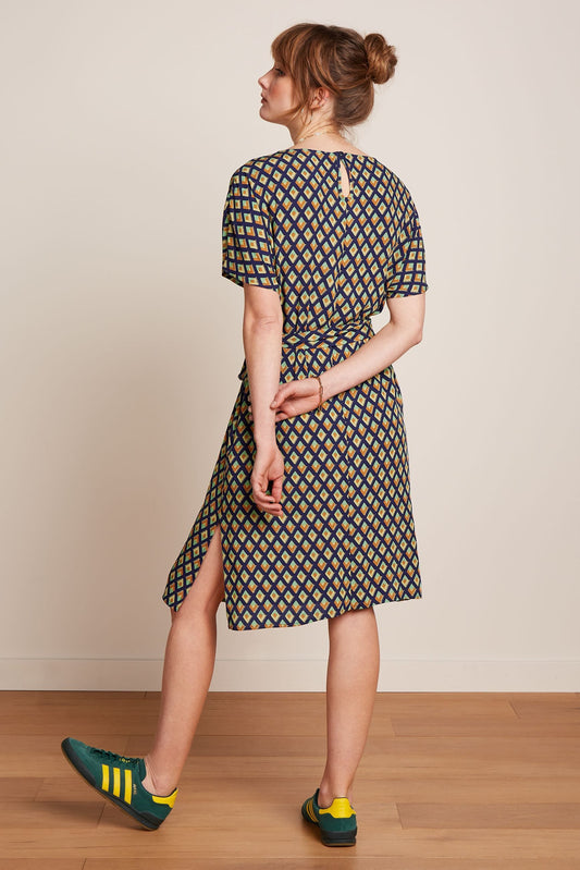 King Louie Vera Tunic Dress Pebble Woven