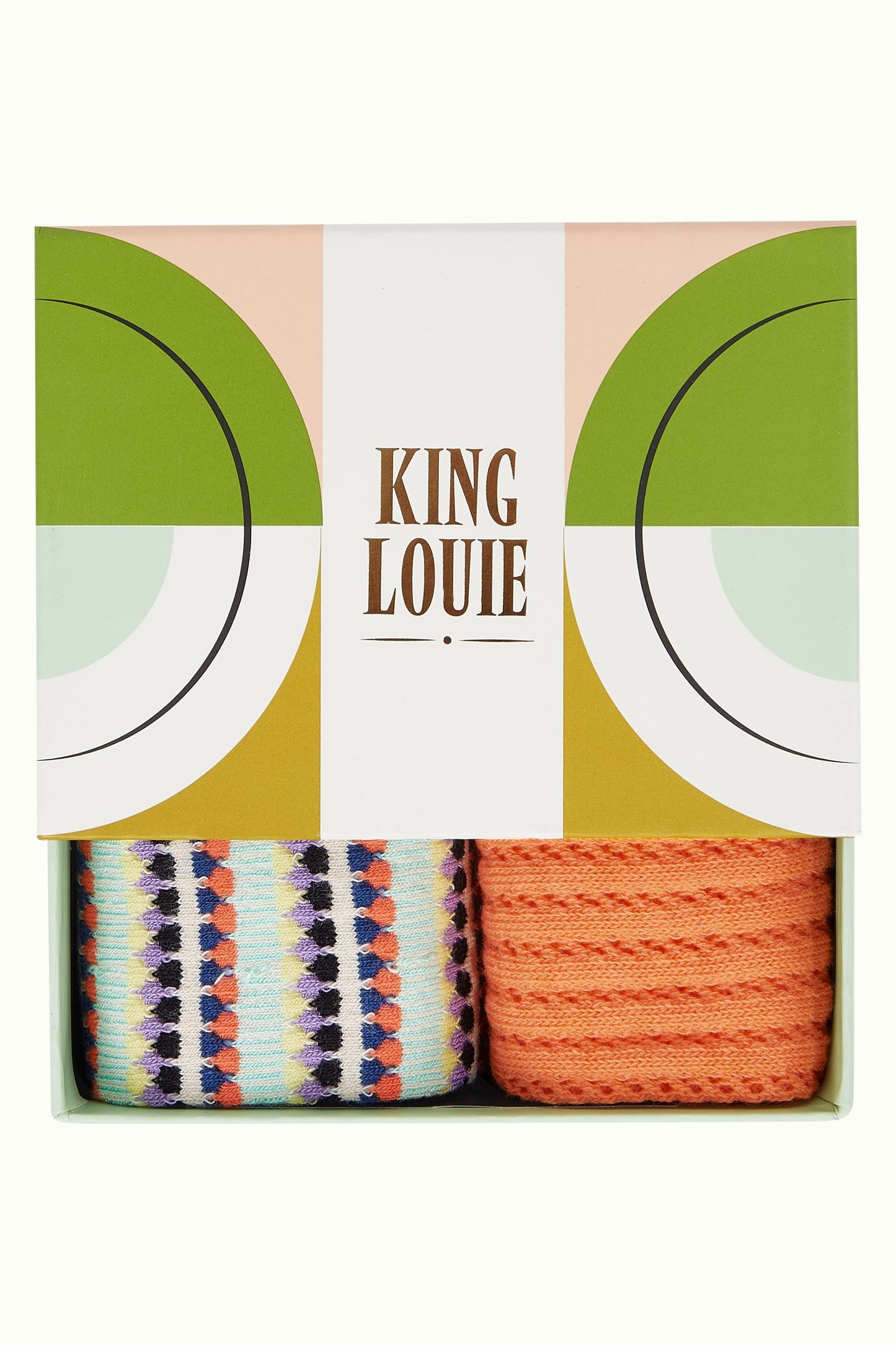 King Louie Soks Box Sabbia Socken