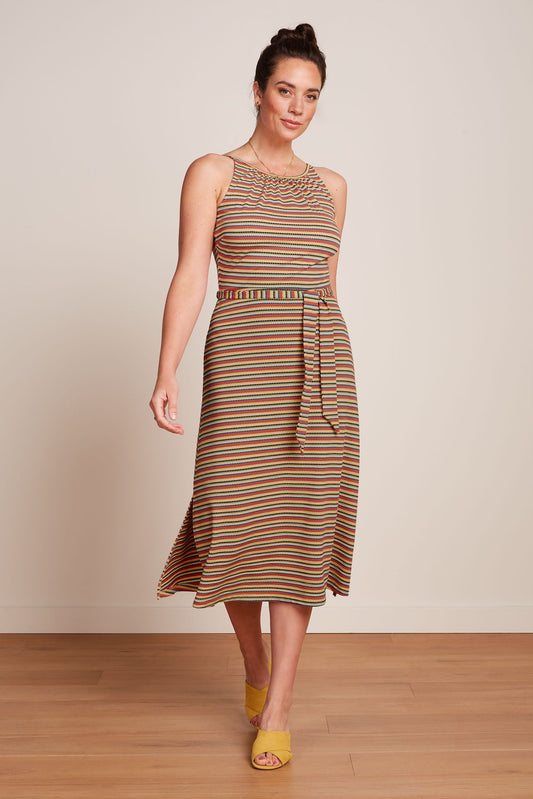 King Louie Hazel Dress Beebop Stripe