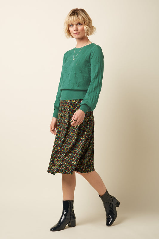 King Louie Bell Top Club smoke green