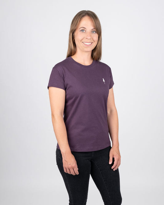 Nikin TreeShirt Women Deep Purple