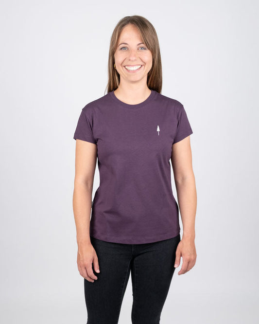 Nikin TreeShirt Women Deep Purple