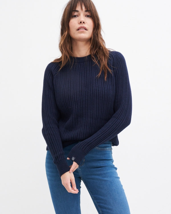 Kuyichi Christa Crewneck Dark Navy