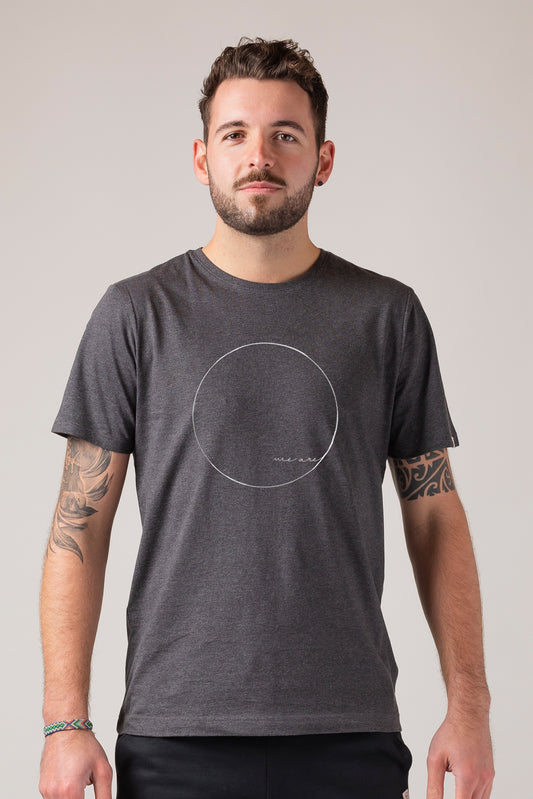 ZRCL Männer-T-Shirt aus Biobaumwolle (WE ARE T-Shirt Onyx)