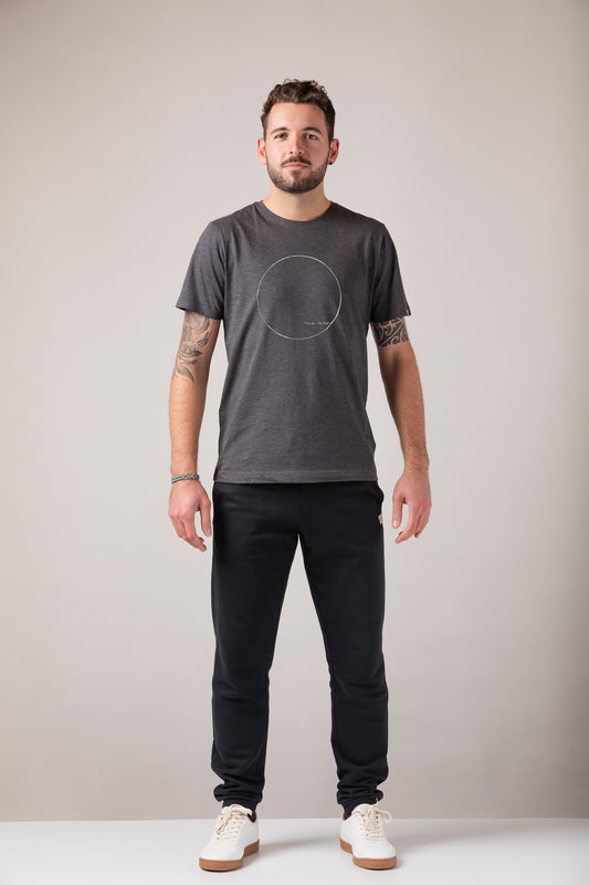 ZRCL Männer-T-Shirt aus Biobaumwolle (WE ARE T-Shirt Onyx)