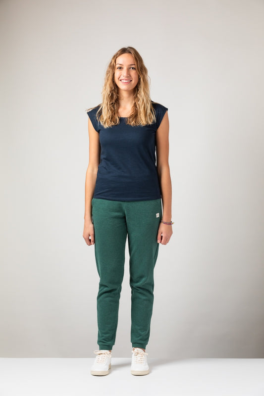 ZRCL Damen-T-Shirt aus Biobaumwolle (Basic Two-Shirt Blue)