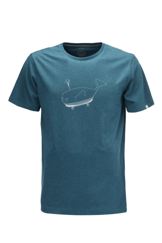 ZRCL Herren-T-Shirt aus Biobaumwolle Whale