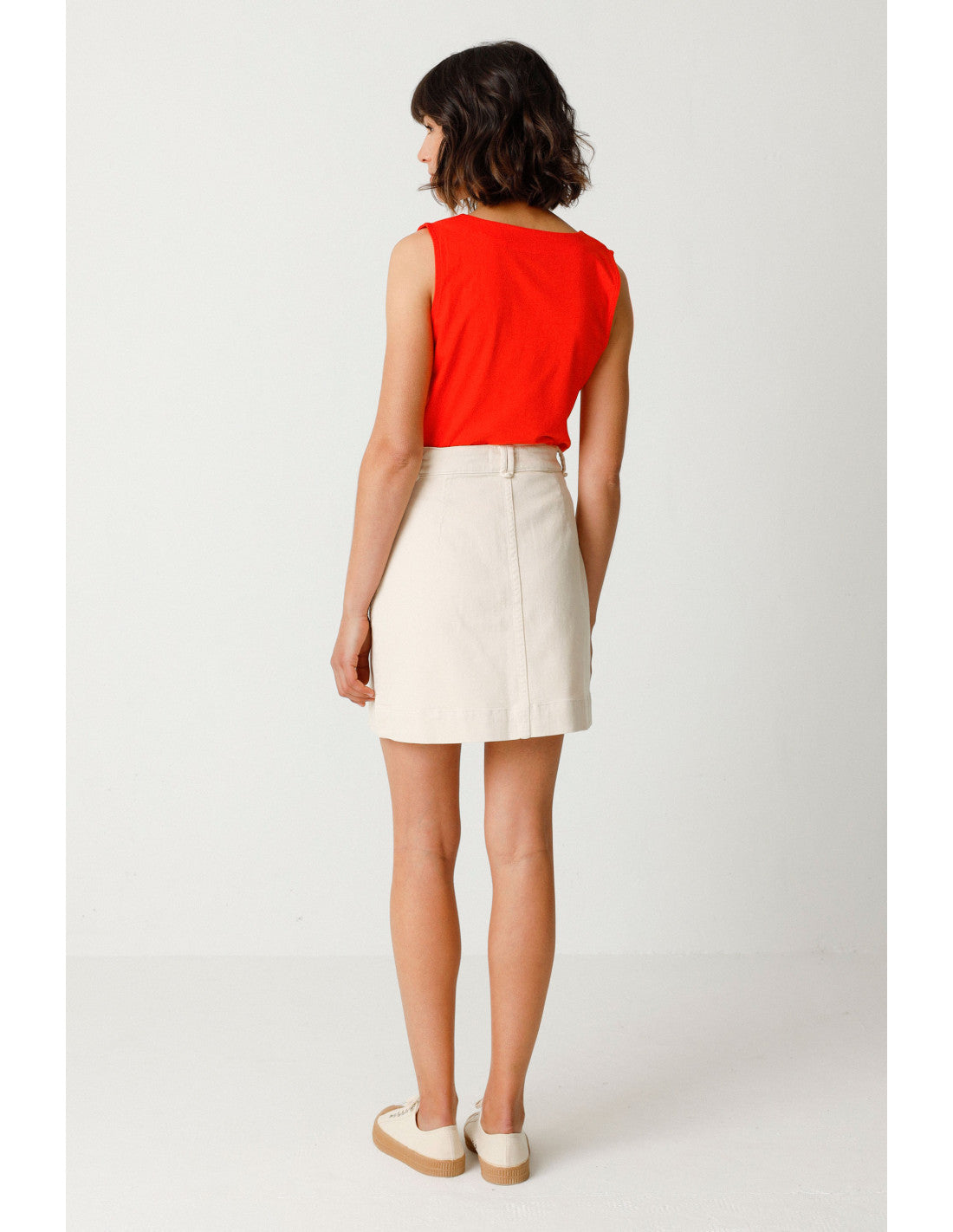 SKFK DEMIKU SKIRT Kurzer Rock/Jupe aus Bio-Baumwolle