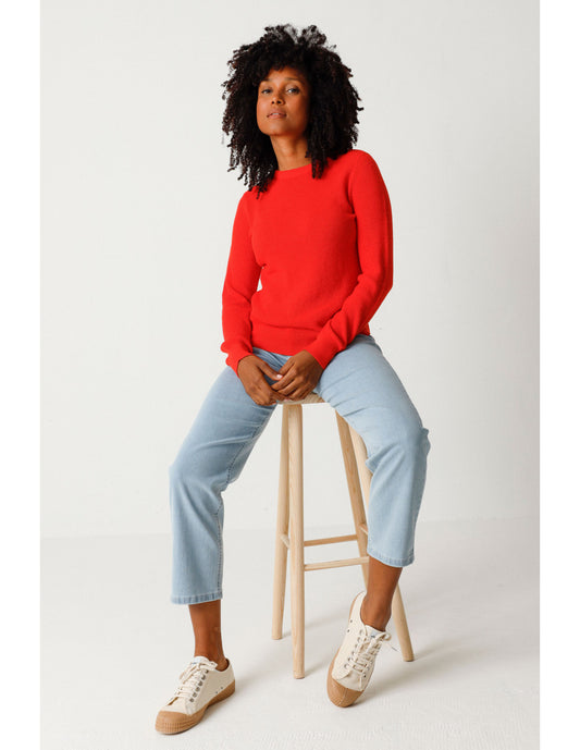 SKFK Iradi Pullover aus GOTS-zertifizierter Bio-Baumwolle