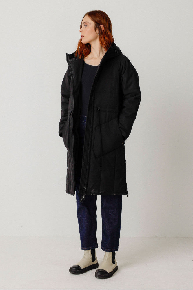 SKFK SEI Oberteil mit Rundhalsausschnitt und langen Ärmeln