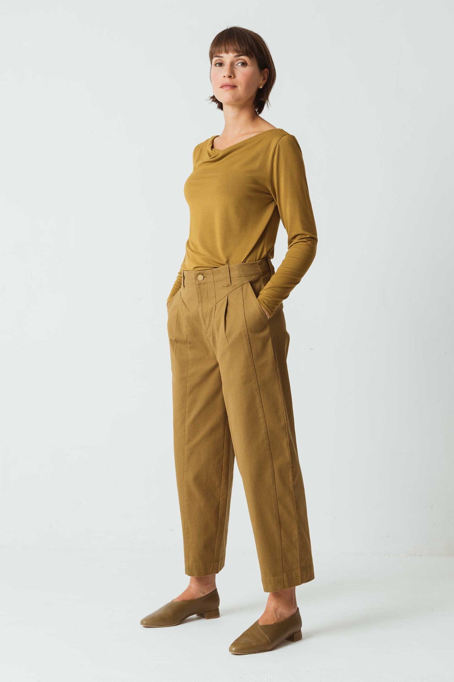 SKFK HIRU Langärmeliges Basic-T-Shirt aus Tencel