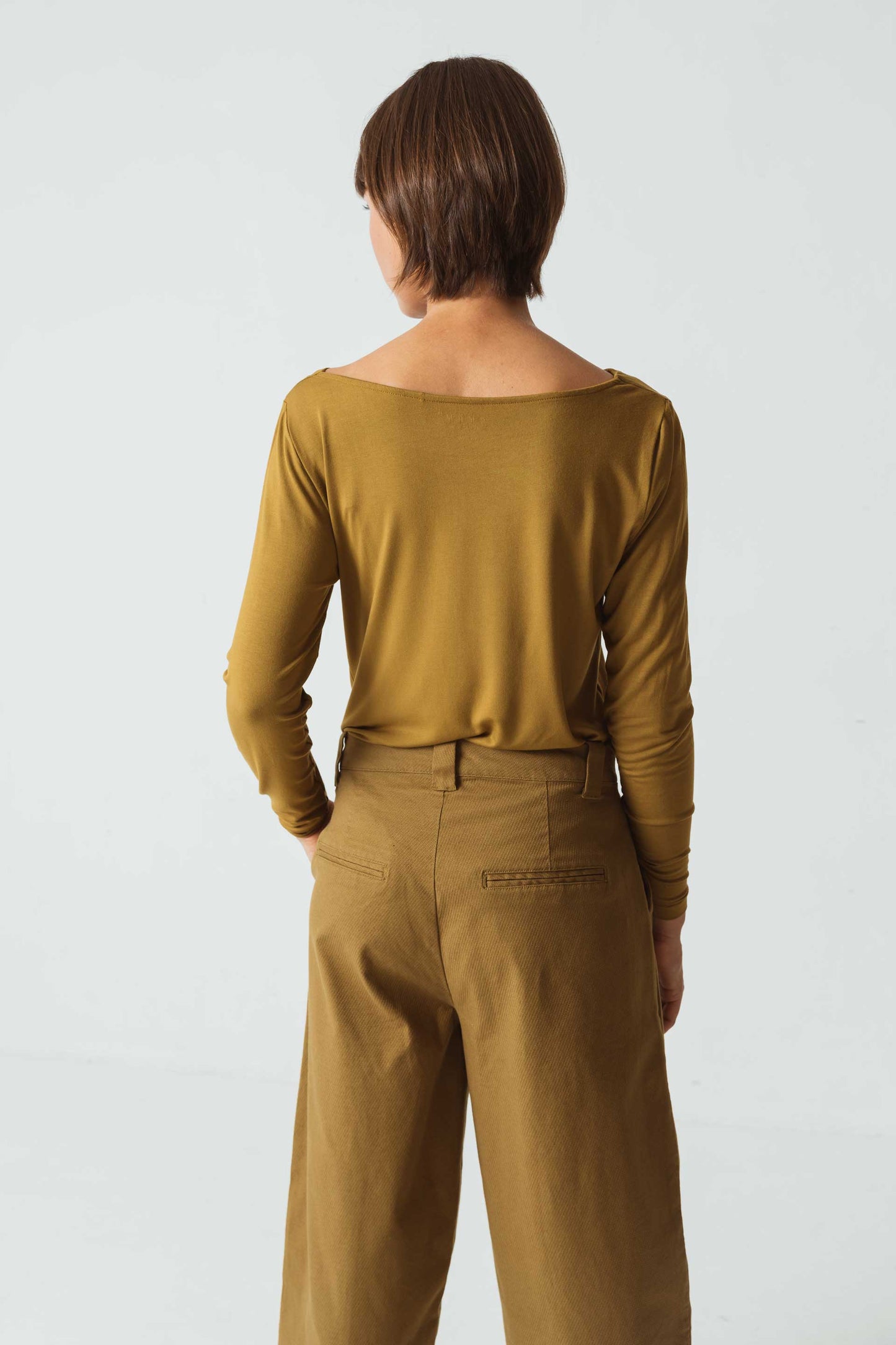 SKFK HIRU Langärmeliges Basic-T-Shirt aus Tencel