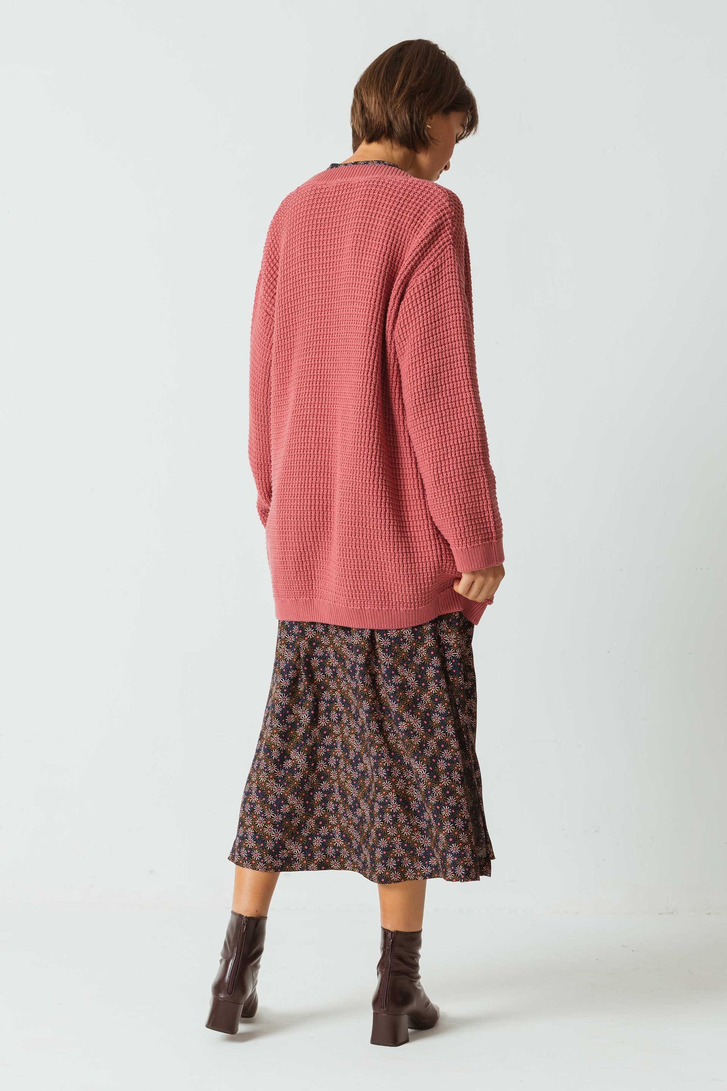 SKFK ALESA SWEATER Offene Strickjacke aus GOTS- und Fairtrade®-zertifizierter Bio-Baumwolle