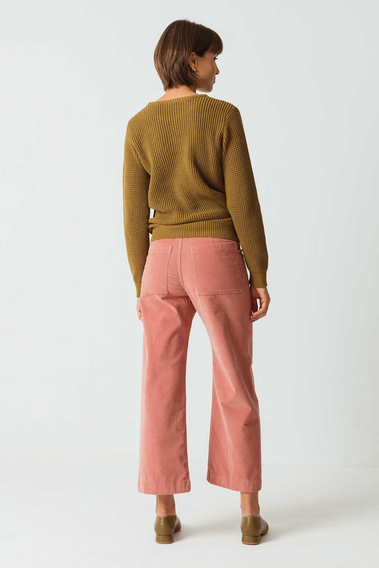 SKFK IRADI Langärmeliger Pullover mit Rundkragen aus GOTS- und Fairtrade®-zertifiziertem Bio-Baumwollstrick