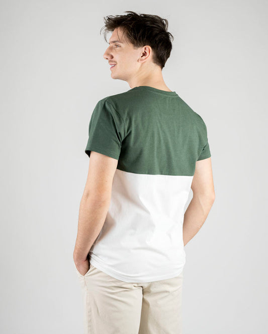 Nikin TreeShirt Bicolor Unisex Olive-Mel