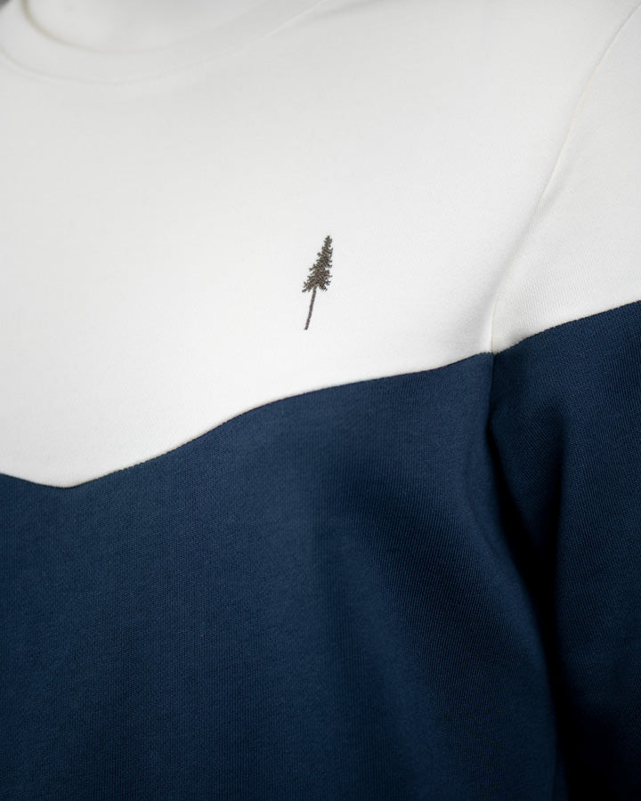 Nikin Basic Bicolor Women Treesweater Navy