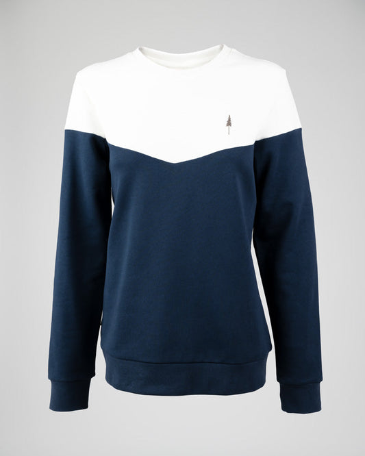 Nikin Basic Bicolor Women Treesweater Navy