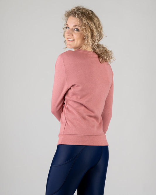 Nikin Basic Women Treesweater Pulli Salmon Rose Mel