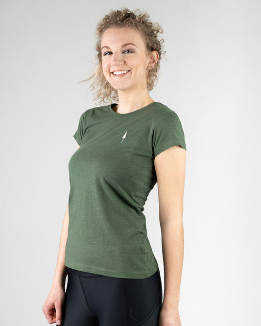 Nikin Basic Women T-Shirt Olive Mel