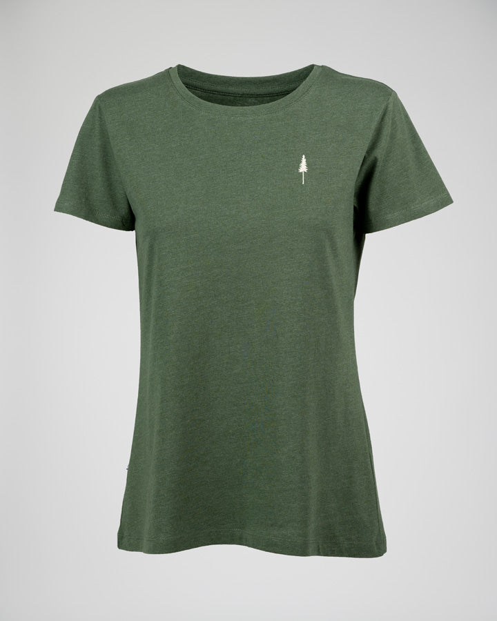 Nikin Basic Women T-Shirt Olive Mel