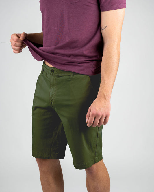 Nikin Chino Shorts Olive