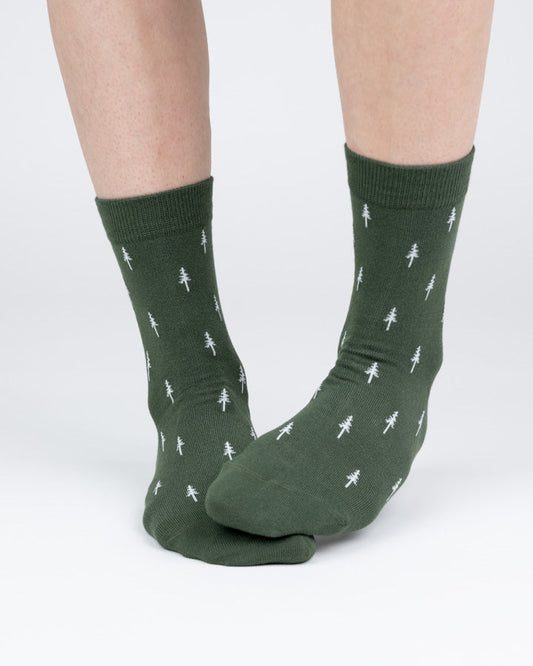 Nikin Tree Socks Standard Allover Green