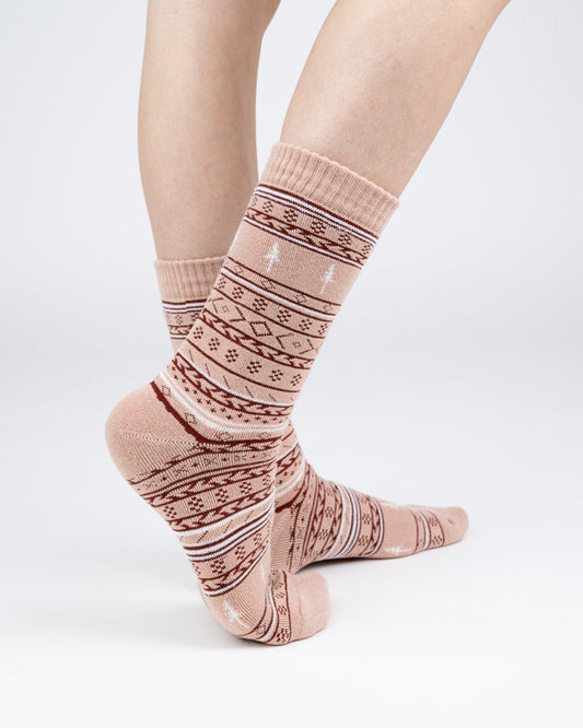 TreeSocks Winter Norwegian Rose