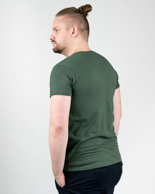 Nikin Pocket Unisex T-Shirt Olive Mel