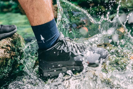 Nikin Tree Socks Standard Single Navy