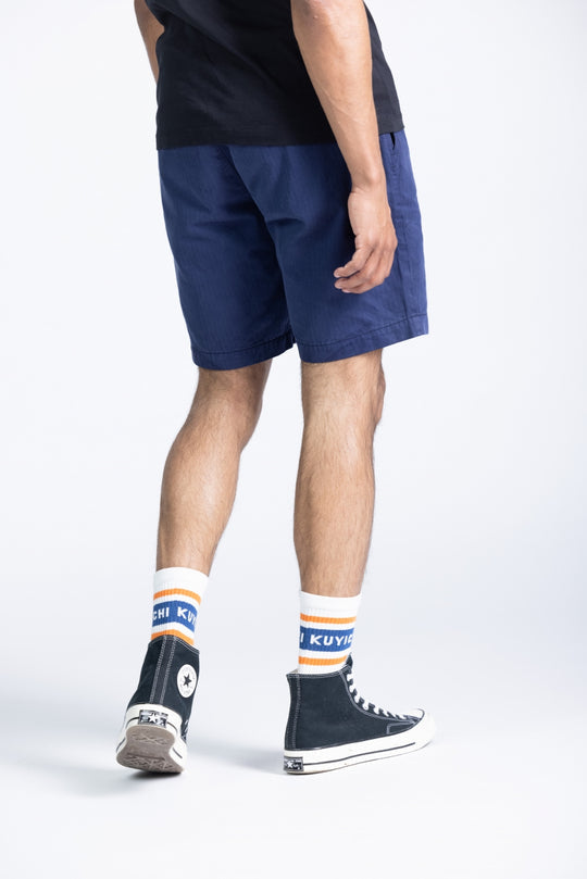 Kuyichi Toby Shorts worker blue