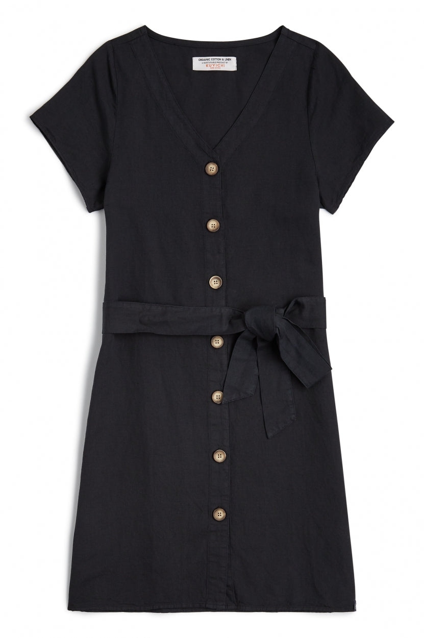 Kuyichi Ella Dress Leinenkleid