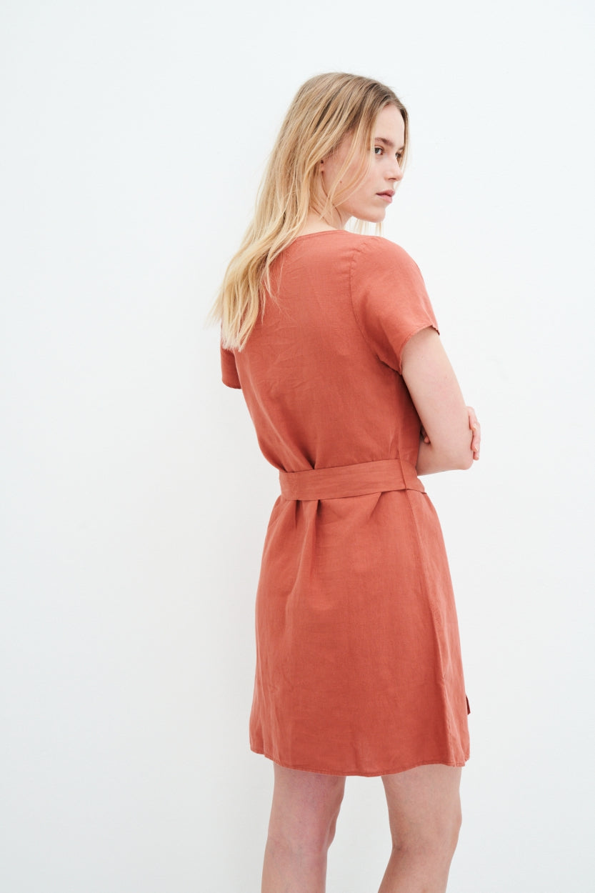 Kuyichi Ella Dress Leinenkleid