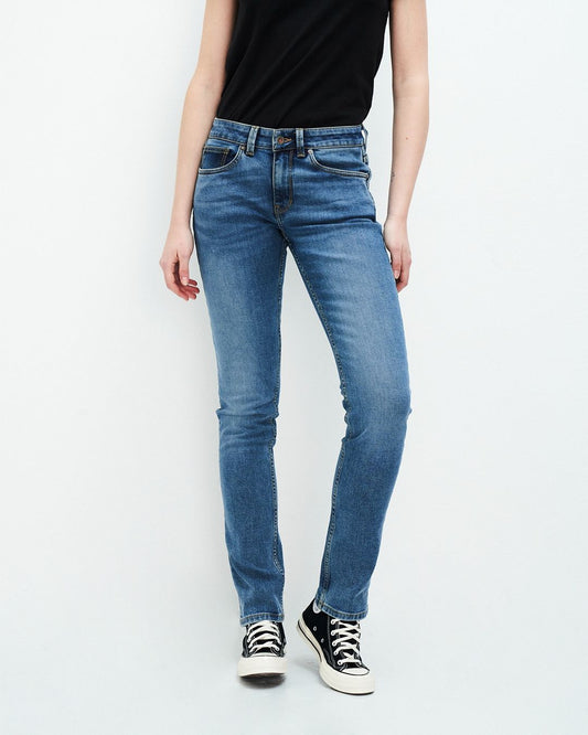 Kuyichi Suzie Slim Icon Blue Jeans für Damen