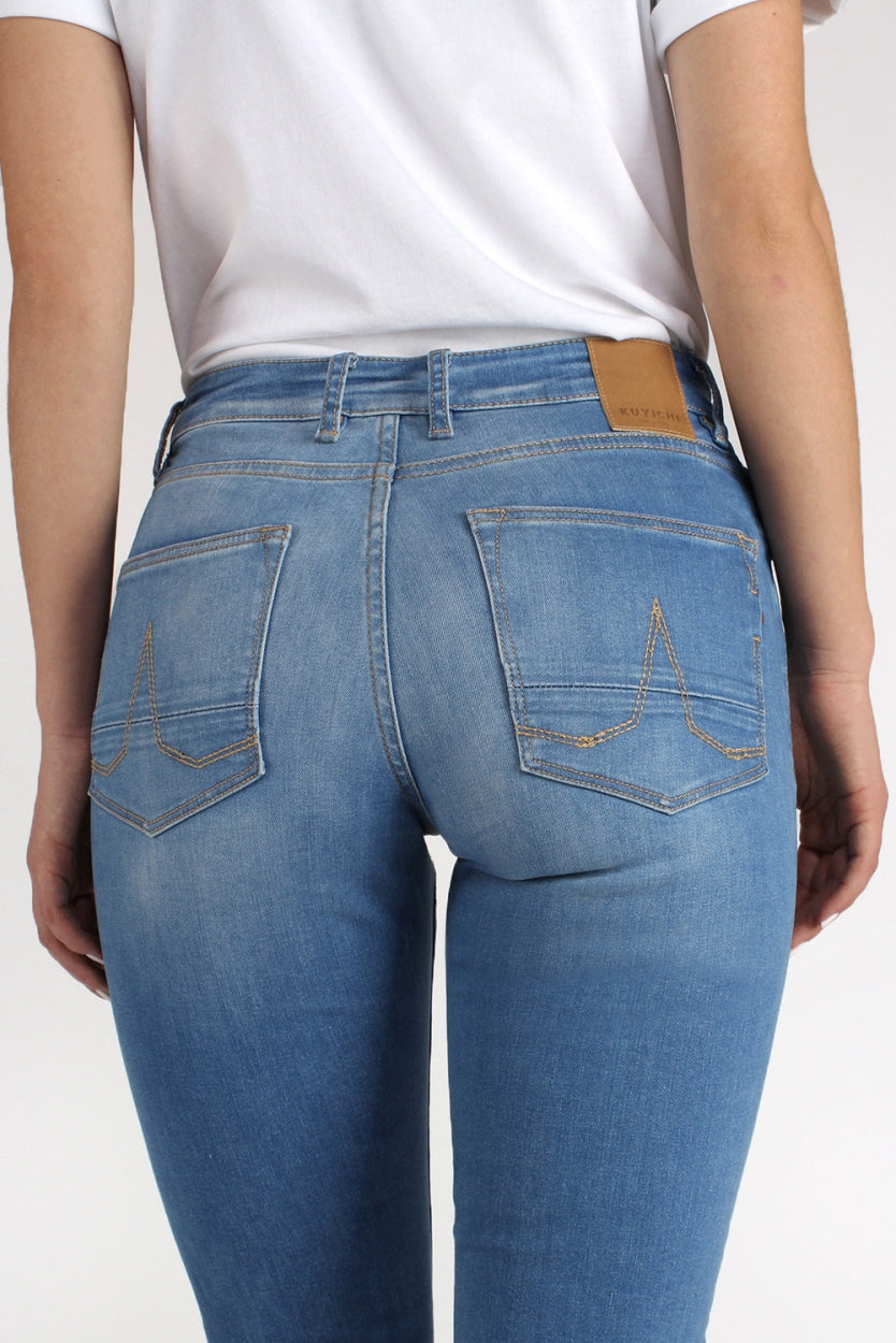 Kuyichi Sara Straight Leg Jeans für Damen