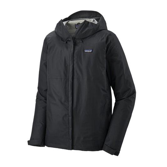 Patagonia M's Torrentshell 3L BLK: Herren Regenjacke (3-Lagen) Schwarz