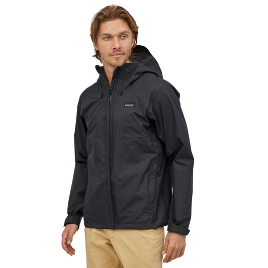Patagonia M's Torrentshell 3L BLK: Herren Regenjacke (3-Lagen) Schwarz
