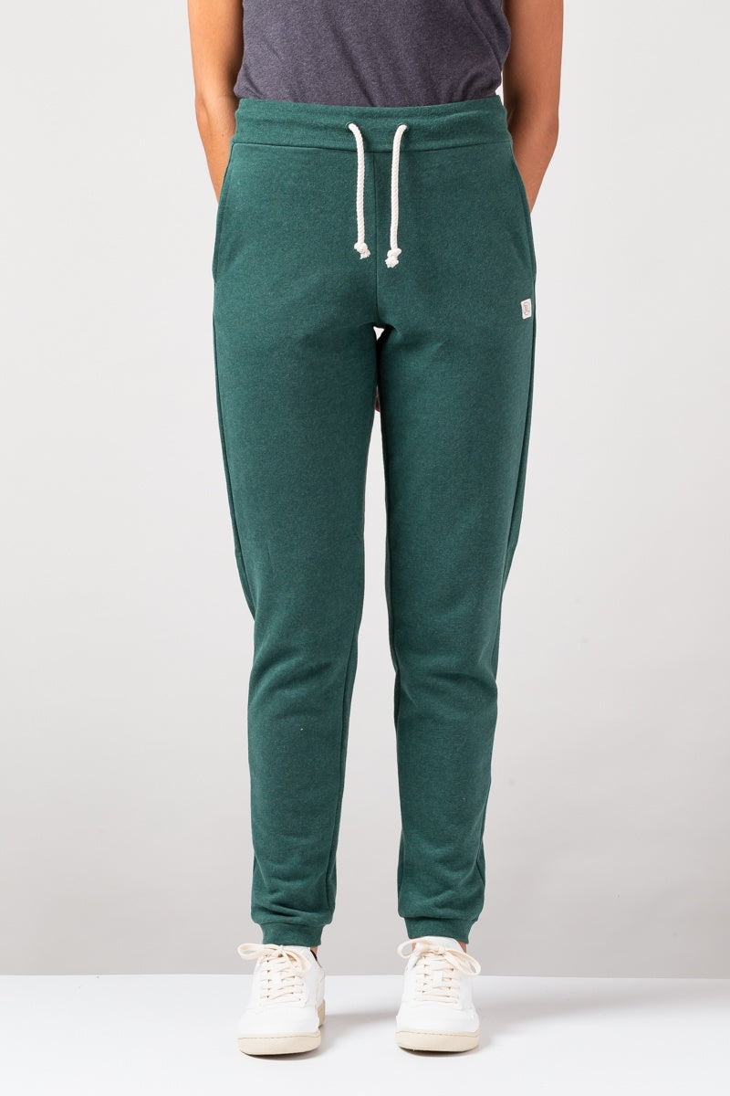 ZRCL Unisex-Trainerhose aus Biobaumwolle (Trainer Pant Green Stone)