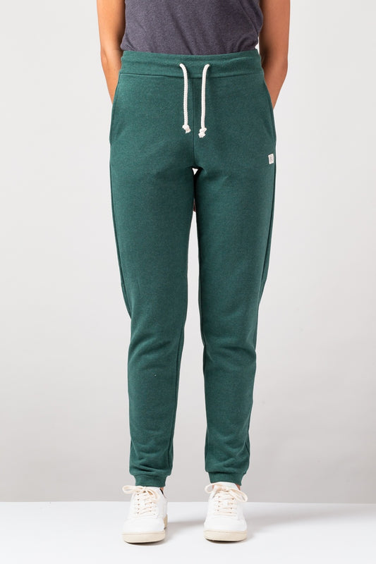 ZRCL Unisex-Trainerhose aus Biobaumwolle (Trainer Pant Green Stone)