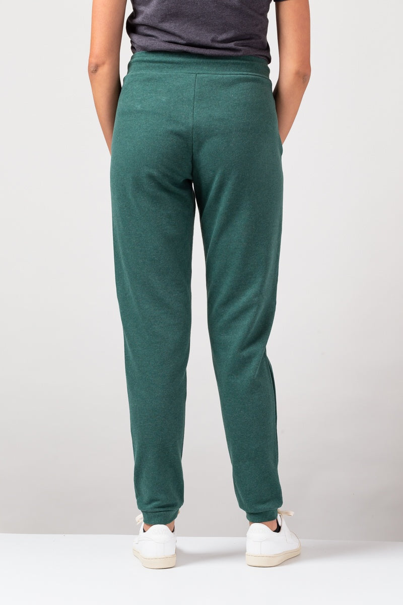 ZRCL Unisex-Trainerhose aus Biobaumwolle (Trainer Pant Green Stone)