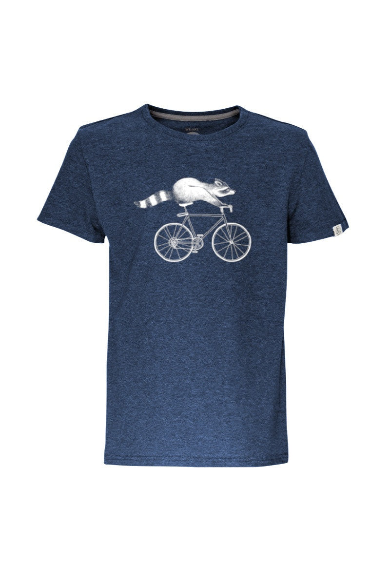 ZRCL Herren-T-Shirt aus Biobaumwolle (Raccoon T-Shirt)