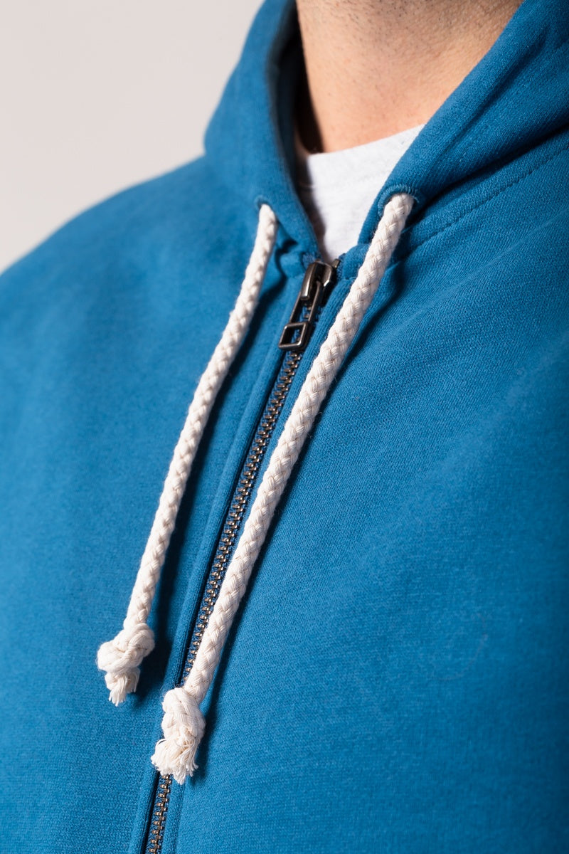 ZRCL Männer-Zip-Hoodie aus Biobaumwolle (Basic Zip-Hoodie)