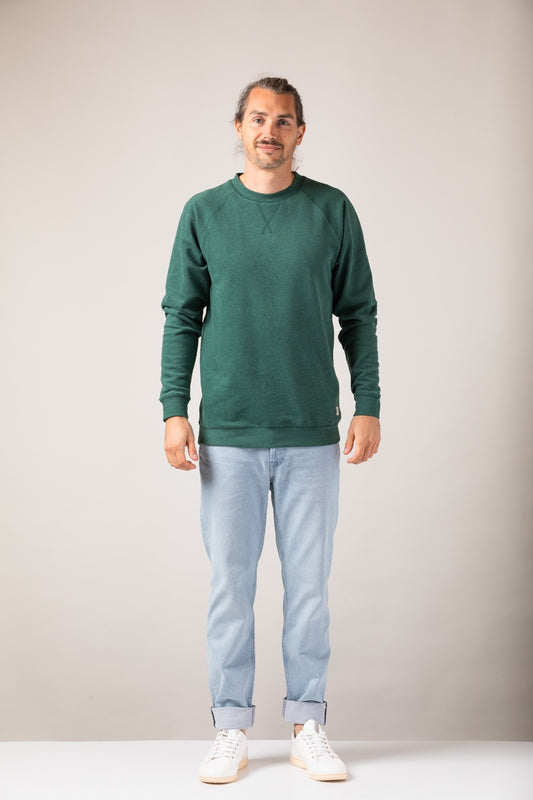 ZRCL Männer-Sweater aus Biobaumwolle (Basic Sweater)