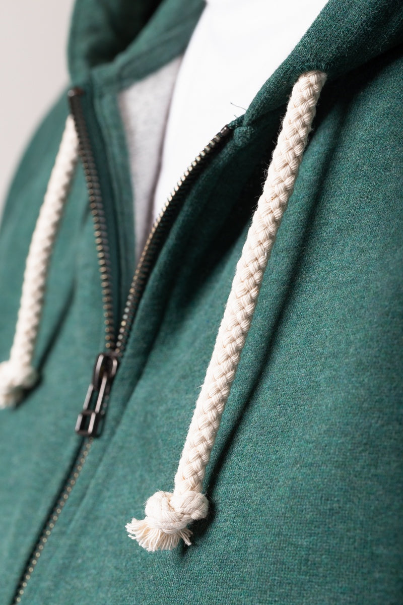 ZRCL Männer-Zip-Hoodie aus Biobaumwolle (Basic Zip-Hoodie)