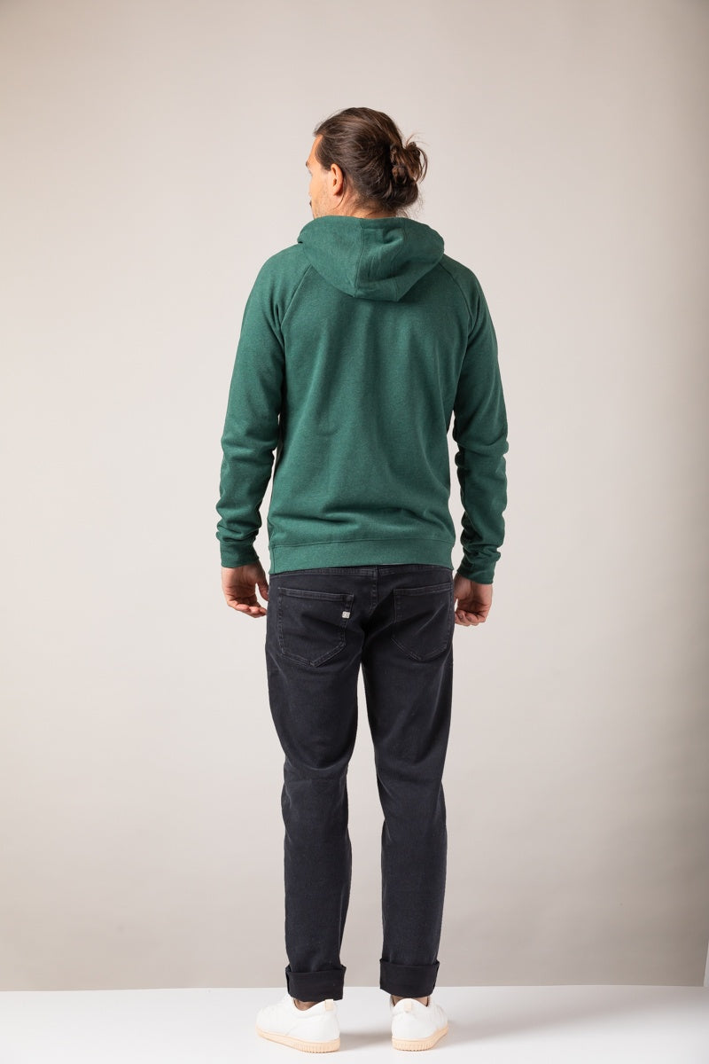 ZRCL Männer-Zip-Hoodie aus Biobaumwolle (Basic Zip-Hoodie)
