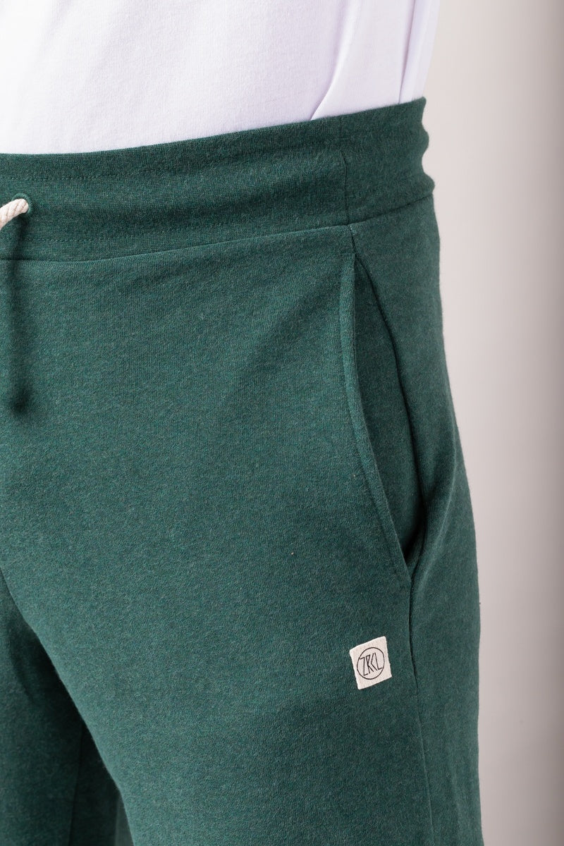ZRCL Unisex-Trainerhose aus Biobaumwolle (Trainer Pant Green Stone)